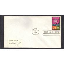 FDC Senate 1547 10c Energy (No Cachet-Label/A) CV41120