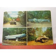 multiview, TANK MUSEUM, OVERLOON, NETHERLANDS unused postcard =