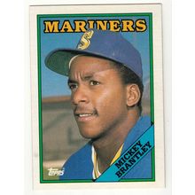 1988 Topps baseball card 687 Mickey Brantley