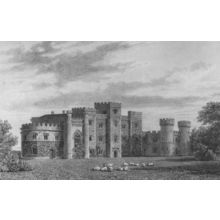 Castle Goring Worthing Percy Bysshe Shelley 1832 Sussex Postcard