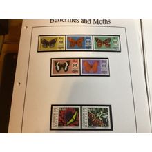 ICOLLECTZONE Bhutan and Bolivia Butterflies Sets (A700-16)