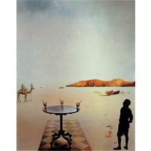 Salvador Dali - The Sun Table 1936 Poster Canvas Movie Film Print A0 A1 A2 A3 A4