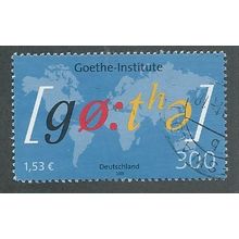 GER 2001 300pf 'GOETHE INSTITUTE' FINE USED (EBID42-745)