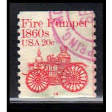 Used 1908 20c Fire Pumper Fine CNS 14 PA5747