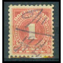 Used R207 1c Series of 1914 Barely Clears WA1860