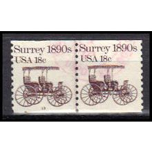 Used 1907 18c Surrey Fine CNP Left 13 PA0534
