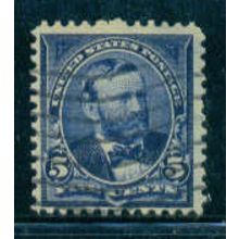 Used 281 5c Ulysses S. Grant Barely Clears M05037