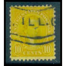 Used 642 10c James Monroe Barely Clears M10158