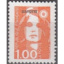 Mayotte 1997 Michel 24 Neuf ** Cote (2002) 0.50 € Marianne de Briat