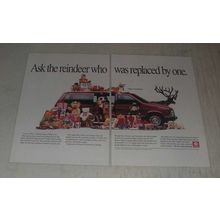 1989 Dodge Grand Caravan Ad - Ask the reindeer who was replaced by one