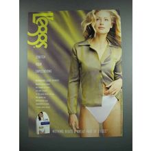 2001 L'eggs Intimates Panty Underwear Ad