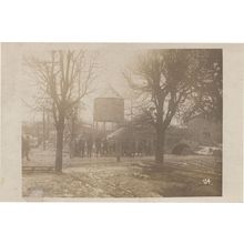 German WW1 Military War Camp & Rail Track RPC 1916 Postcard