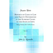 Reports of Cases in Law and Equity Determined in the Supreme Court of the State