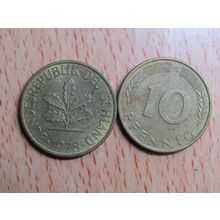 1978g 10 Pfennig Germany Coin