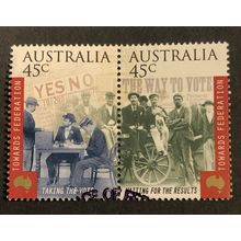 AUSTRALIA 2000 SG 1977/8 USED constitution pair