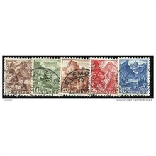 1948 5 different values - #472 fine used (o)