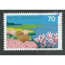 AUS 1976 70c 'BARRIER REEF' FINE USED (EBID47-840)