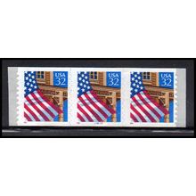2915Av 32c U.S. Flag Over Porch Fine MNH PNC 99899/3 11x10 PA3542