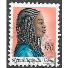 Chad ( Tchad) N° 519c YVERT OBLITERE ( USED )