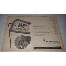1956 McCann-Erickson Advertising Ad - ME Loves You