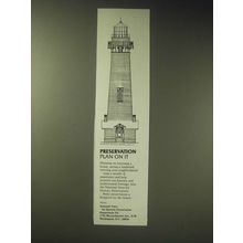 1989 National Trust for Historic Preservation Ad - Preservation