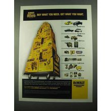 2003 DeWalt Tools Ad - Buy What You Need