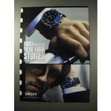 2003 DKNY Watch Ad - New York Stories