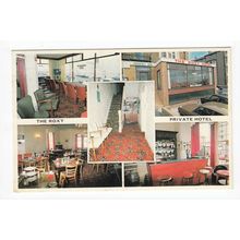 The Roxy Private Hotel Blackpool 1973 Postcard