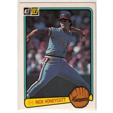 1983 Donruss baseball card 415 Rick Honeycutt