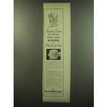 1949 Harriet Hubbard Ayer Luxuria cleansing Cream Advertisement