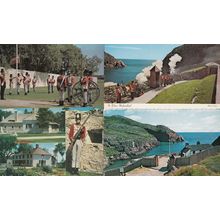 St Johns Newfoundland Lower Fort Garry Manitoba 4x Canada Military Postcard s