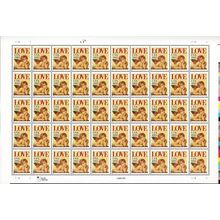 Charub Love 32 Cent Stamps Sheet of Fifty Postage Stamps Scott 2948