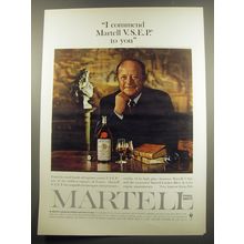 1960 Martell Cognac Brandy Ad - I commend Martell V.S.E.P. to you