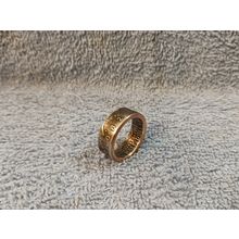 1982 Kennedy Half Dollars size 9 coin ring handmade mixed metals (B)