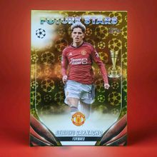 TOPPS UCC FLAGSHIP 23-24 ALEJANDRO GARNACHO 115 MANCHESTER UNITED STARBALL