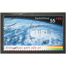 GER 2006 55c+25 'CLIMATE PROTECTION' FINE USED (EBID11-289)