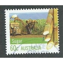 AUS 2012 60c 'FARMING - SUGAR '(PERF 14.5 X 14) FINE USED (EBID36-374)