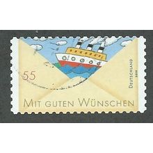 GER 2010 €0.55 (S/A) 'GREETINGS STAMPS (1ST ISSUE)' FINE USED (EBID47-654)