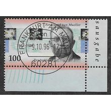 GER 1996 100pf 'FERDINAND VON MUELLER' (CORNER MARGIN) FINE USED (EBID53-867)