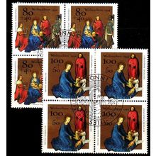 GERMANY BUND [1994] MiNr 1770-71 4er ( O/used ) Weihnachten
