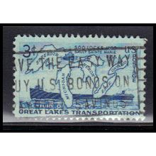 Used 1069 3c The Great Lakes Very Fine KA7819