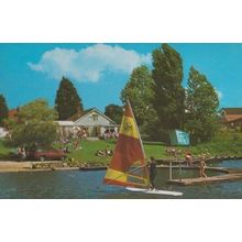 Wind Surfing Club at St Osyth Essex Postcard