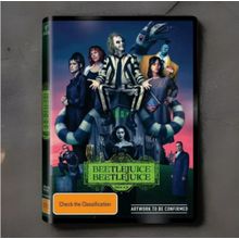 Beetlejuice Beetlejuice 2024 Original Movie New DVD Sealed Region Free