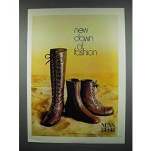 1971 Nunn Bush Boots Ad - New Dawn of Fashion