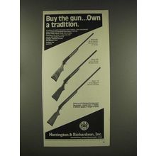 1976 Harrington & Richardson 490, 058, 176 Shotgun Ad