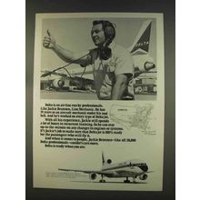 1977 Delta Air Line Ad - Jackie Brannen Mechanic