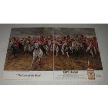 1980 Whyte & Mackay Scotch Ad - Scotland for Ever by Butler