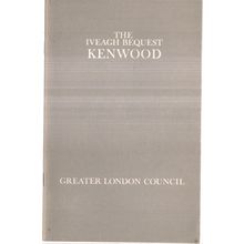 KENWOOD HOUSE, HAMPSTEAD, LONDON. 1980 guide book by Sir J. Summerson 24 pages =