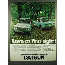 1968 Datsun Cars Ad - Love at first sight