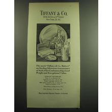 1949 Tiffany & Co. Sterling Silverware Advertisement